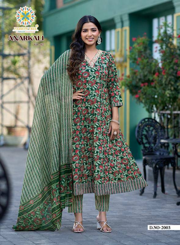 Passion tree anarkali vol 2 Wholesale kurtis suppliers in Kolkata